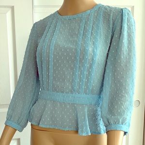 Forever 21 Exclusive Baby blue top
